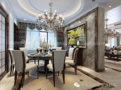 用美式家裝強(qiáng)大的包容性，表現(xiàn)生活中的優(yōu)雅、隨性。