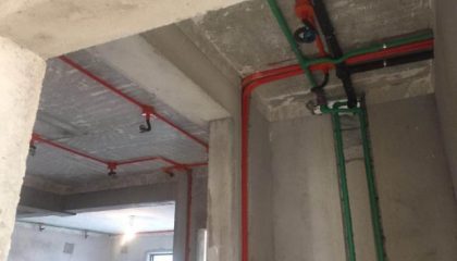 中糧祥云國際-蘇州清風裝飾在建工地