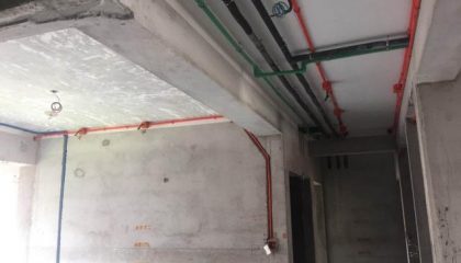 中糧祥云國際-蘇州清風裝飾在建工地