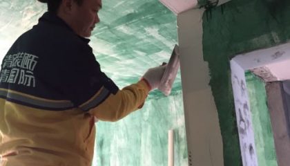 林泉雅舍油漆階段