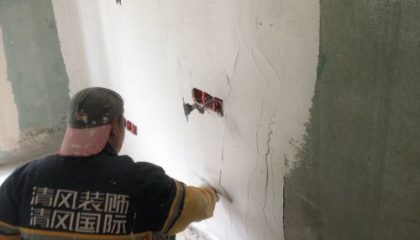 灣上風華油漆階段