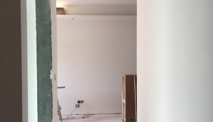 中海瓏灣錦園油漆階段