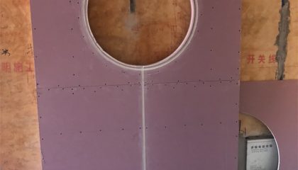 惠宇華庭木工階段