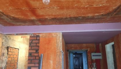 獅山新苑木工階段