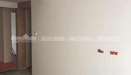 采香花園油漆階段