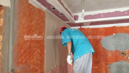 石湖景苑木工階段