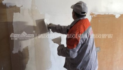 蘇州獨墅灣油漆階段